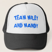 CASQUETTE ÉQUIPE MILEY ET MANDY (Devant)