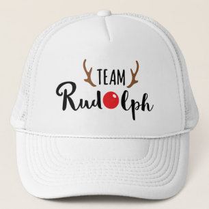 Casquette Équipe Rudolph - Logo d'équipe de Noël