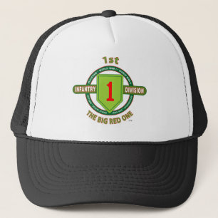 Casquette ęr DIVISION d'INFANTERIE "Le GRAND ROUGE UN "
