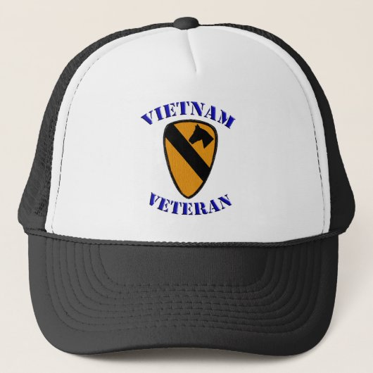 Casquette ęr Vétéran de Cav Vietnam (Devant)