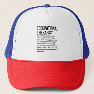 Casquette ergothérapeute