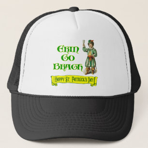 Casquette Erin Go Braugh Joyeux Saint Patrick Day dit :