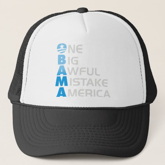Casquette erreur d'obama (Devant)