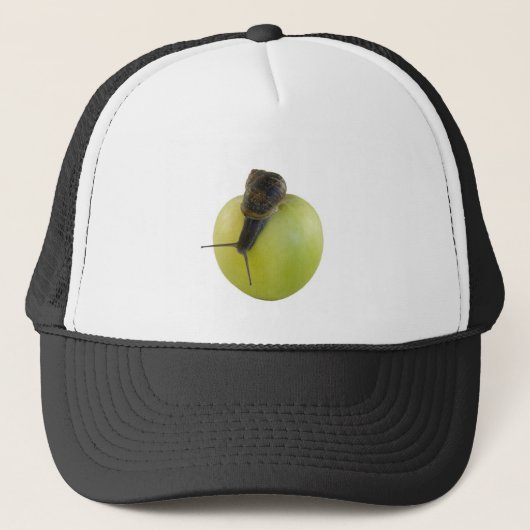 Casquette Escargot et pomme (Devant)