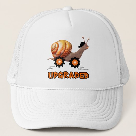 Casquette Escargot rapide (Devant)