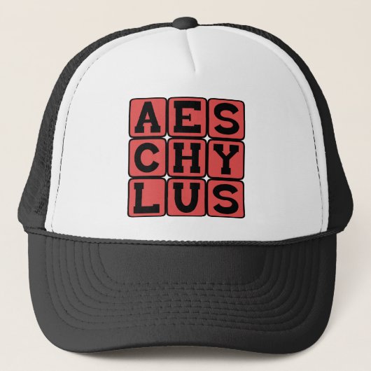 Casquette Eschyle, Tragédien Grec (Devant)