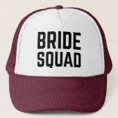 Casquette Escouade de la mariée (Devant)