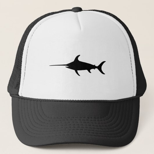 Casquette Espadon noir (Devant)