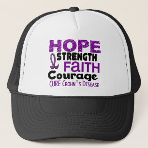 Casquette ESPOIR 3 de maladie de Crohn