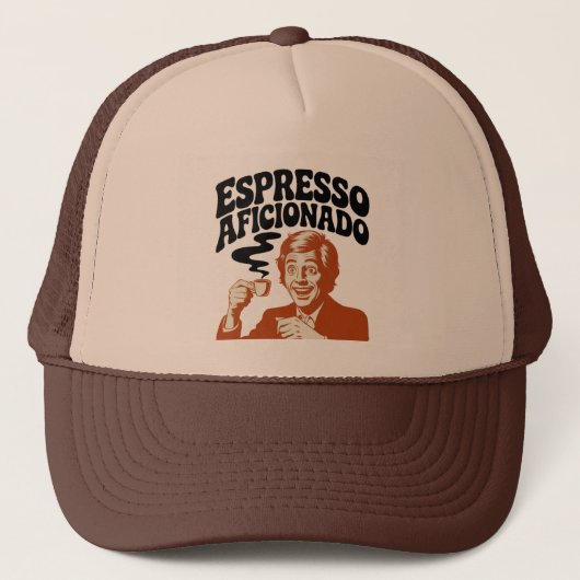 Casquette Espresso Aficionado - Java Lover (Devant)