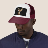 Casquette Esprit d'énergie de tête de cerf à queue blanche (En situation)