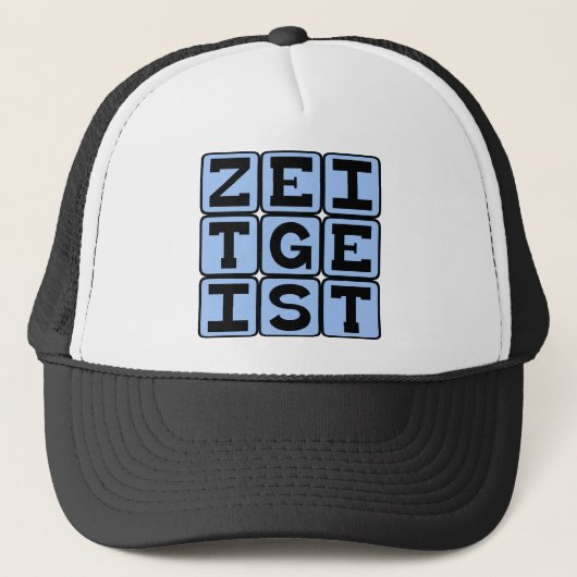 Casquette Esprit du temps, École de pensée dominante (Devant)