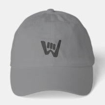 Casquette Essential Logo Charbon Noir Wave and Wal