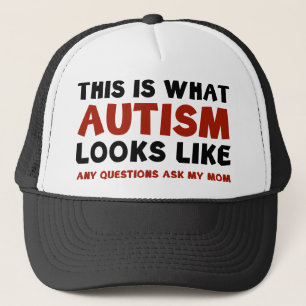 Casquette Est c'à ce que l'autisme ressemble