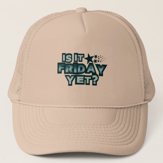 Casquette Est-Ce Encore Vendredi ? (Devant)