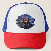 Casquette Estampa Graffiti - Cerberus Wolves - Bone (Devant)