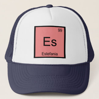 Casquette Estefania Nom Chimie Élément Tableau Périodique