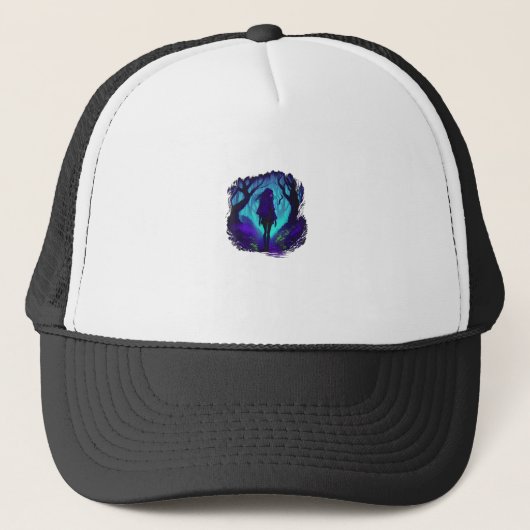 Casquette Esthétique Fey Gothique Emo Goblincore Graphisme (Devant)