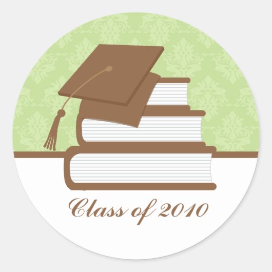 Casquette et Étiquette de adresse de diplômes de l (Devant)