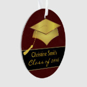 Casquette et ornement de Tassel - Diplôme - Cadeau (devant)