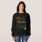Casquette et Sweatshirt de bottes de Noël (Devant entier)