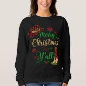Casquette et Sweatshirt de bottes de Noël (Devant)