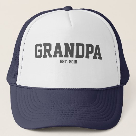 Casquette établi par grand-papa (Devant)