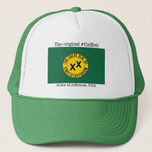 Casquette État de drapeau de Jefferson