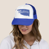 Casquette État De L'Oklahoma Forme Trucker Chapeau (En situation)