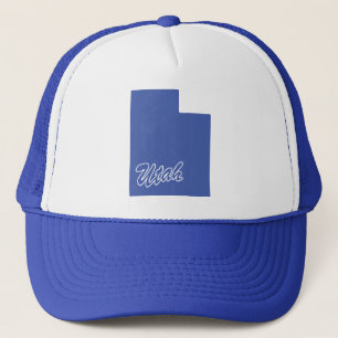 Casquette État Du Chapeau Du Camion De Forme Utah