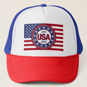 Casquette États-Unis 1776 - 2026 Avec drapeau américain