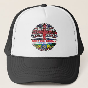 Casquette Ethiopie Royaume-Uni Royaume-Uni British Tree