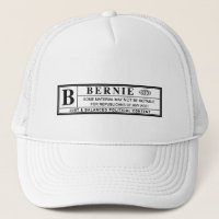 Étiquette d'avertissement Bernie Sanders