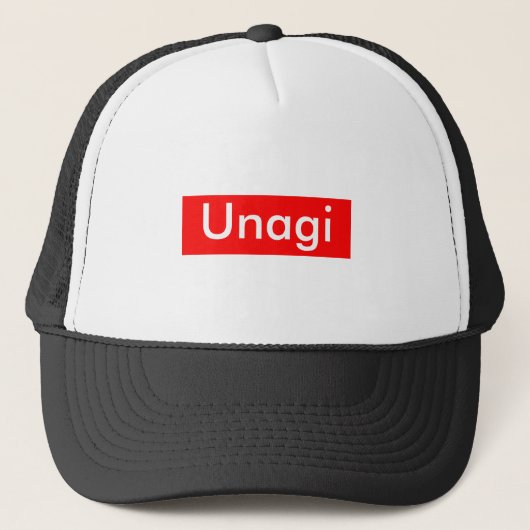 Casquette Étiquette Unagi (Devant)