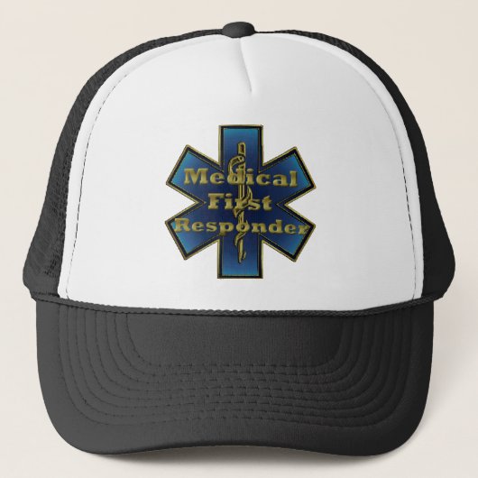 Casquette Étoile de la vie - premier répondeur Médicale (Devant)