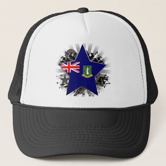 Casquette Étoile des Îles Vierges britanniques (Devant)