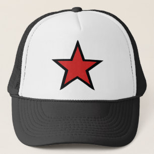 Casquette Étoile rouge ! Productcs rouges frais d'étoile !