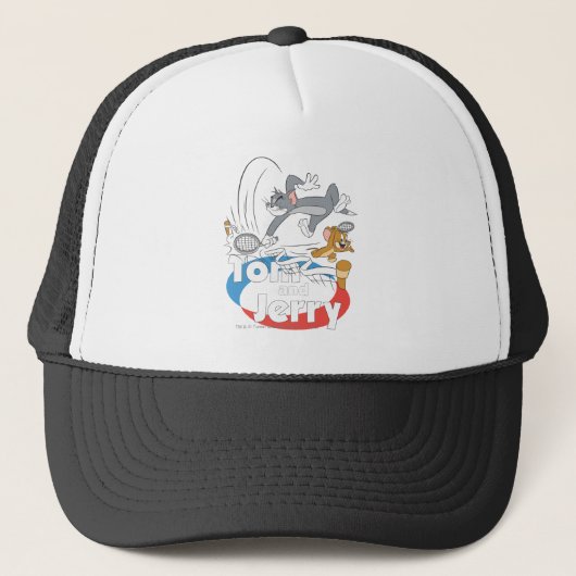 Casquette Étoiles de tennis Tom et Jerry 7 (Devant)