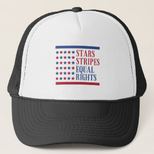 Casquette Étoiles rayures et droits égaux