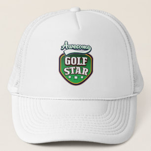 Casquette Étonnant Golf Star