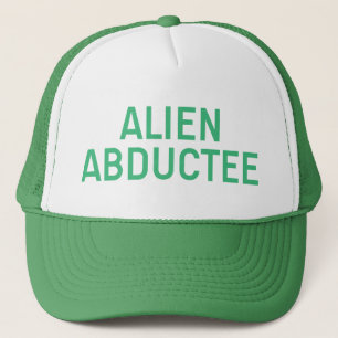 Casquette ÉTRANGER de slogan d'ABDUCTÉ