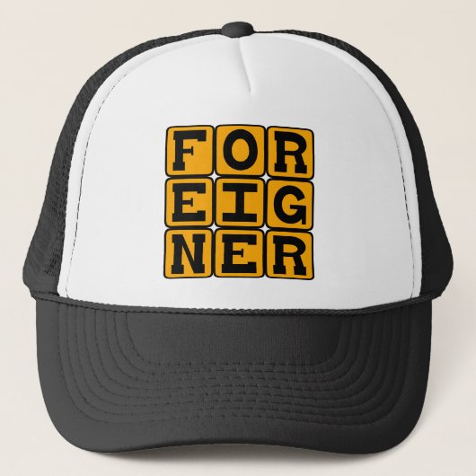 Casquette Étranger, Outsider (Devant)