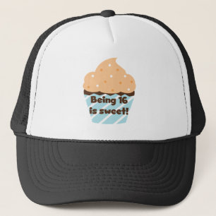 Casquette Etre 16 est Sweet Anniversaire T-shirts et cadeaux