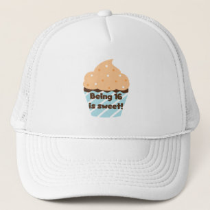 Casquette Etre 16 est Sweet Anniversaire T-shirts et cadeaux