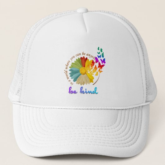 Casquette Être gentil | (Devant)