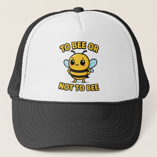 Casquette Être ou ne pas être (Devant)
