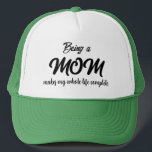 CASQUETTE ÊTRE UNE MÈRE FAIT DE MA VIE COMPLÈTE TRUCKER<br><div class="desc">ÊTRE UNE MÈRE REND MA VIE COMPLÈTE</div>