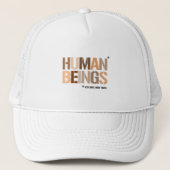 Casquette ÊTRES HUMAINS : Les couleurs peuvent varier (Devant)