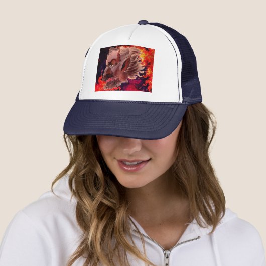 Casquette Evil Demon (En situation)