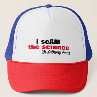 Casquette Evil Dr Antony Fauci I scam the science "i am the"